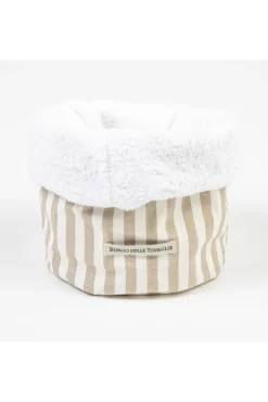 Cestino per Lavettes Bauhaus in Cotone