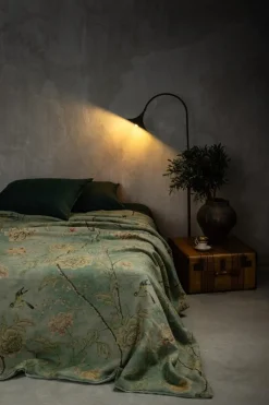 Copriletto Affresco in Lino