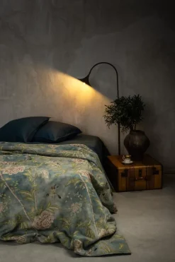 Copriletto Affresco in Lino