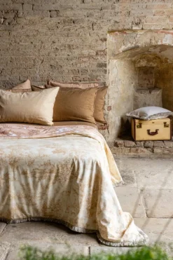 Copriletto Frange in Cotone