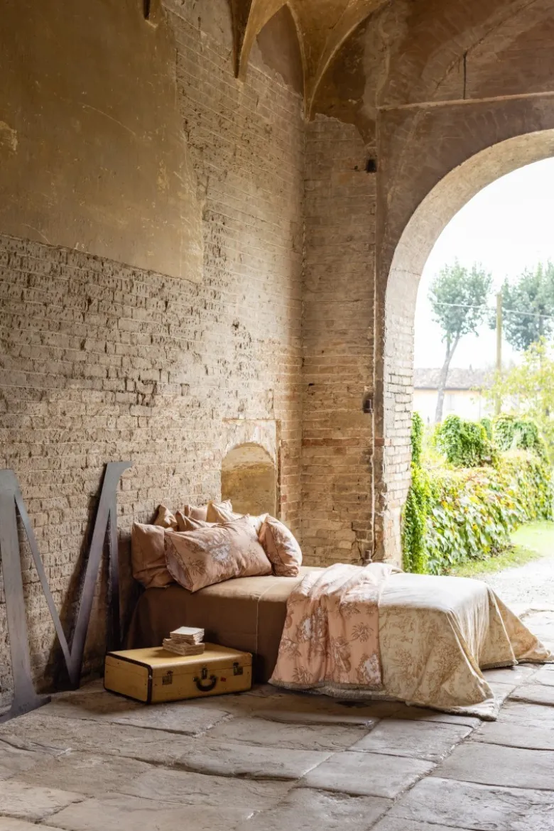 Copriletto Frange in Cotone