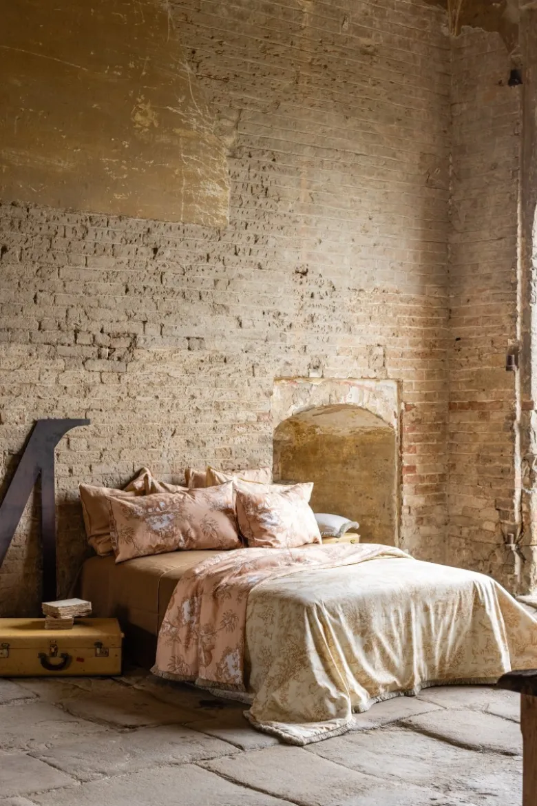 Copriletto Frange in Cotone