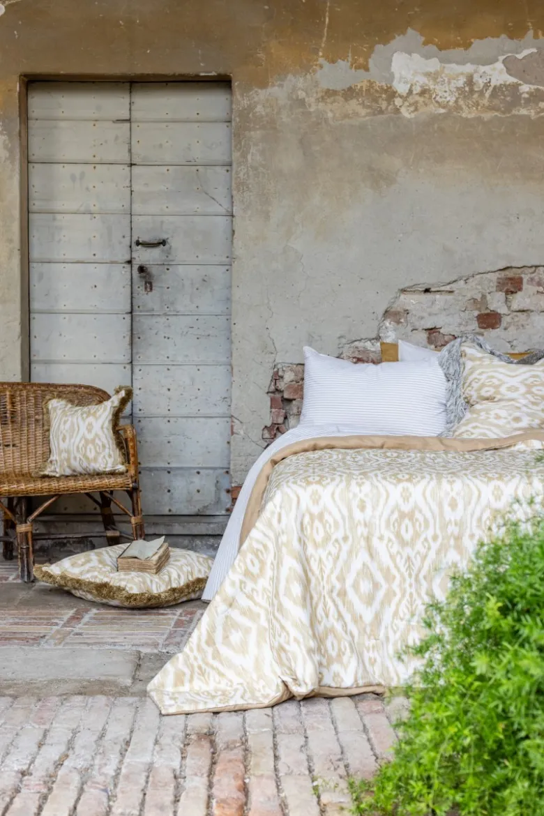Copriletto Pure in Lino/Cotone