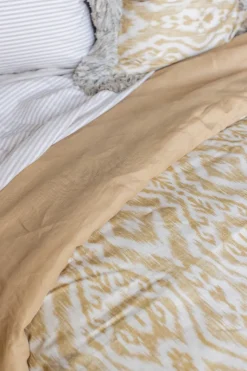 Copriletto Pure in Lino/Cotone