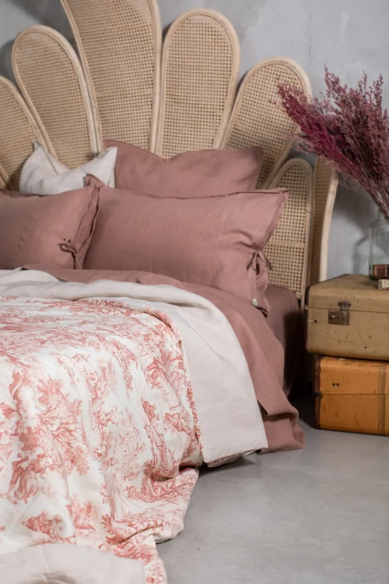 Copriletto Pure in Lino/Cotone