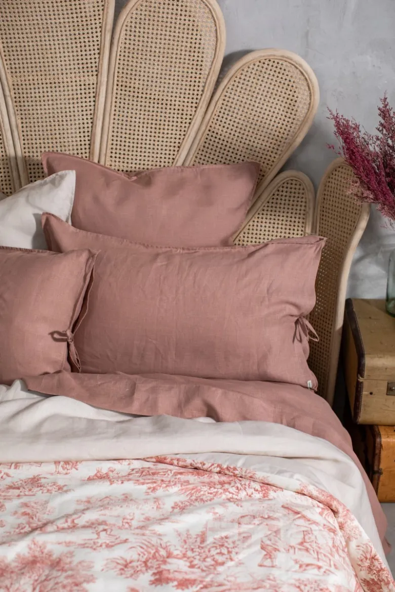 Copriletto Pure in Lino/Cotone