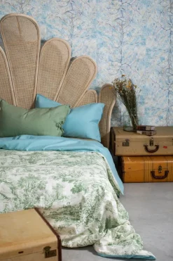 Copriletto Pure in Lino/Cotone