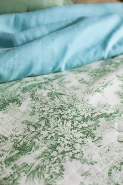 Copriletto Pure in Lino/Cotone