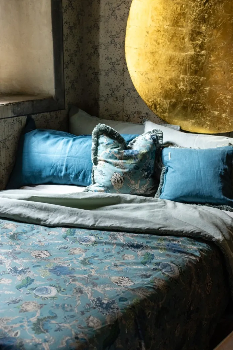 Copriletto Pure in Lino/Cotone