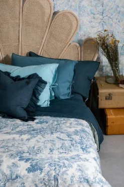 Copriletto Pure in Lino/Cotone