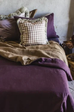Copriletto Reversibile Pure in Lino