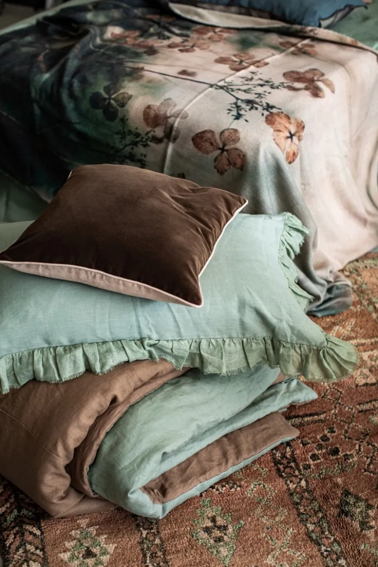 Copriletto Reversibile Pure in Lino
