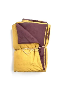 Copriletto Reversibile Pure in Lino