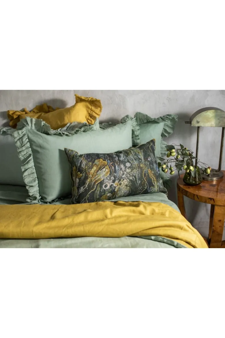 Copriletto Reversibile Pure in Lino