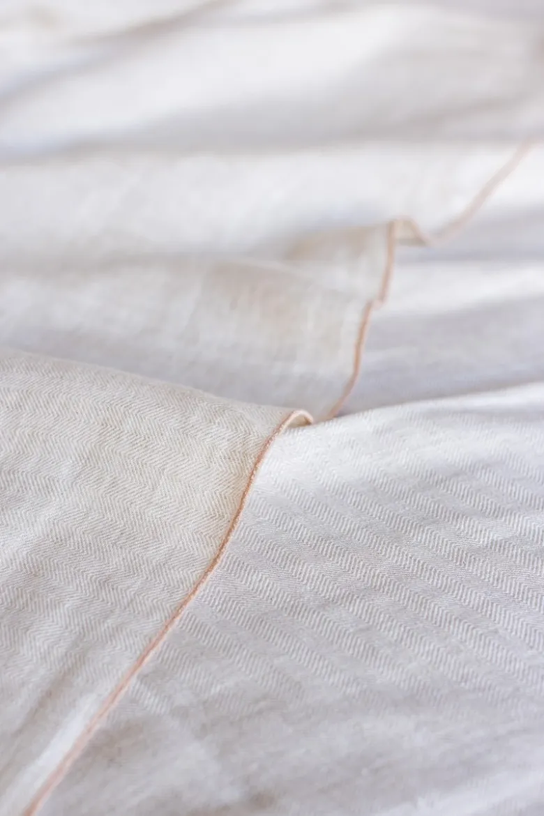 Lenzuolo Filo in Lino Jacquard
