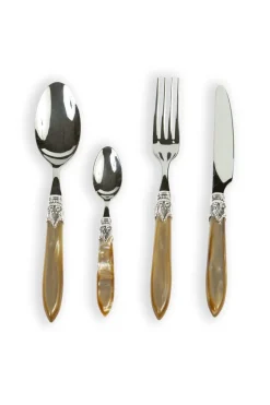 Set di 4 Posate Madreperla