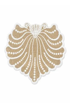 Set 4 Sottobicchieri Venere in Lino