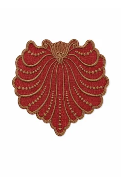 Set 4 Sottobicchieri Venere in Lino