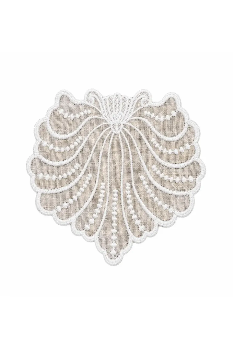 Set 4 Sottobicchieri Venere in Lino