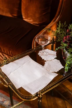 Set 4 Tovaglioli Cocktail Venere in Lino