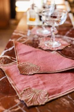 Set 4 Tovaglioli Cocktail Venere in Lino