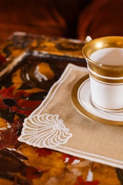 Set 4 Tovaglioli Cocktail Venere in Lino