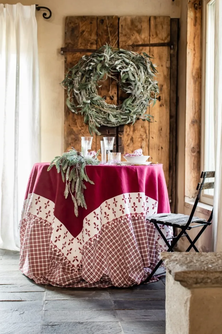 Tovaglia Amalfi in Lino Antimacchia