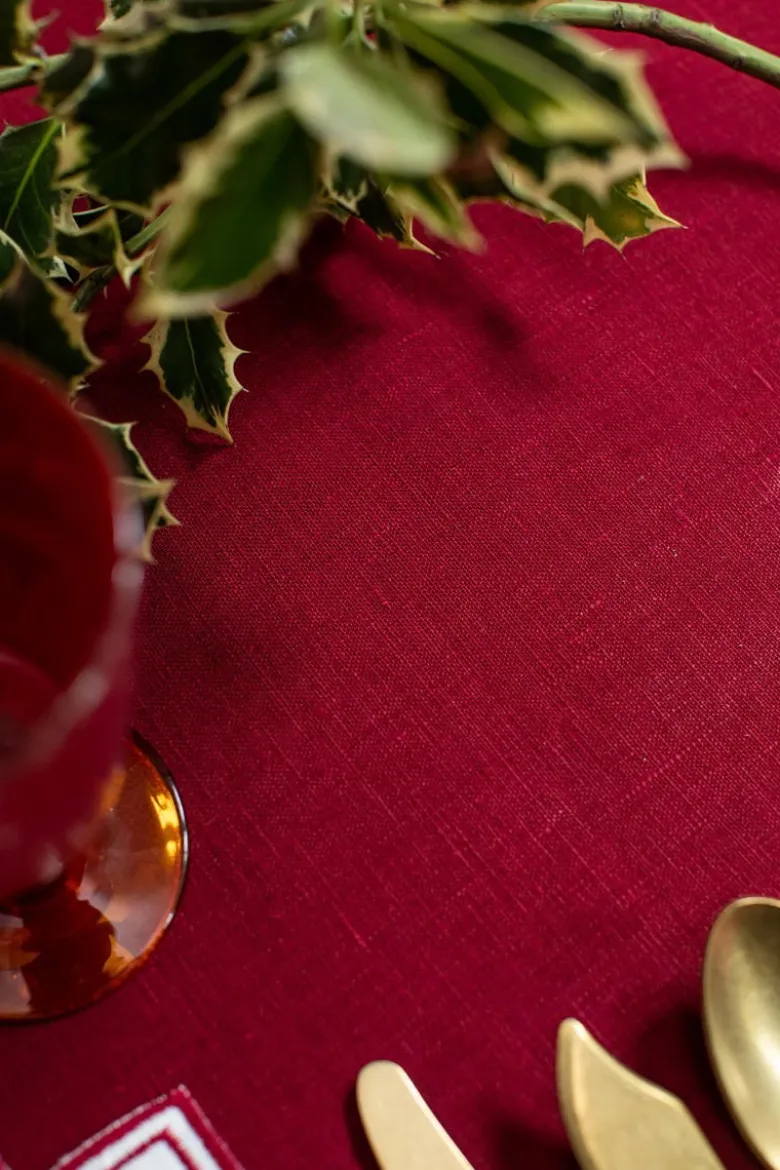Tovaglia Amalfi in Lino Antimacchia