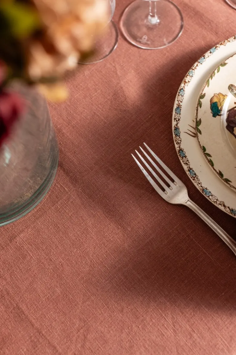Tovaglia Bauhaus in Lino Antimacchia +