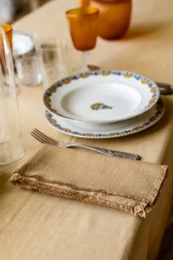 Tovaglia in Lino Antimacchia Sfogliatella