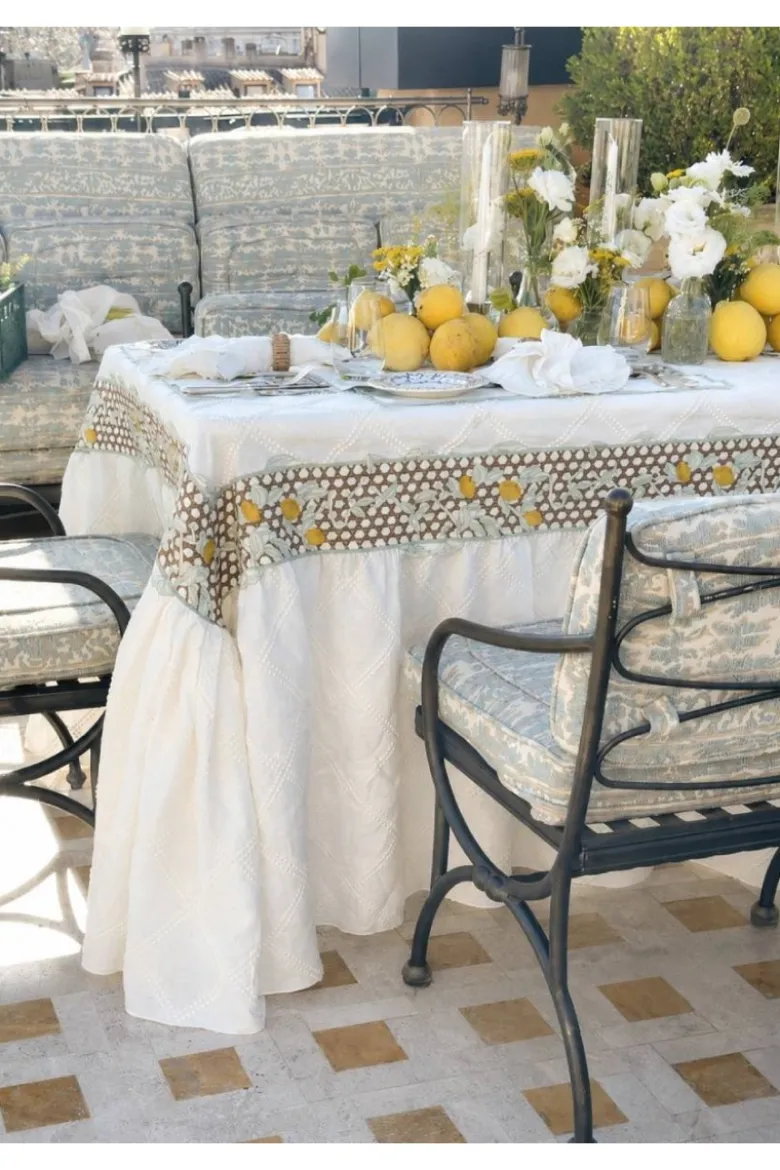 Tovaglia La Limonaia in Lino