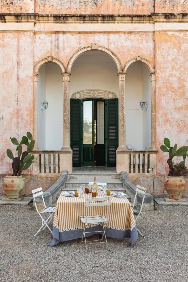 Tovaglia Riviera in Cotone Antimacchia +
