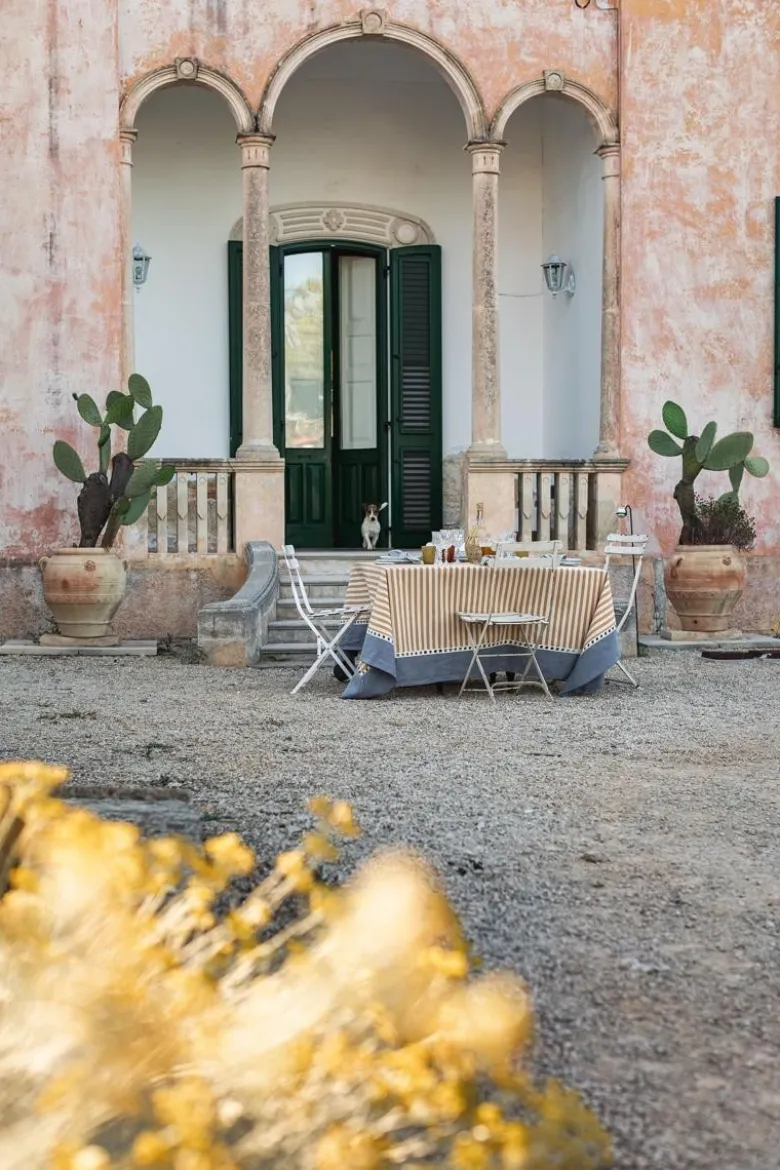Tovaglia Riviera in Cotone Antimacchia +