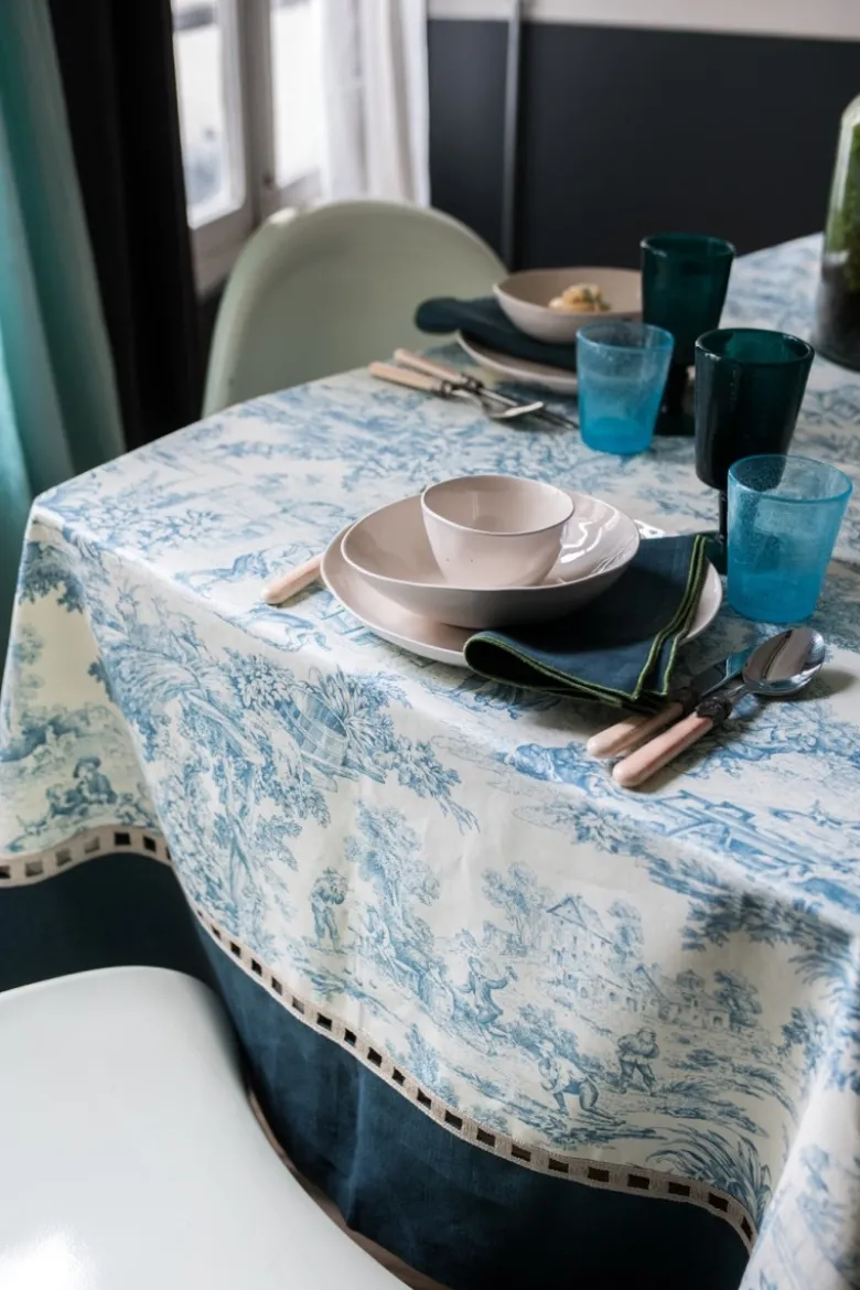 Tovaglia Riviera in Cotone Antimacchia +