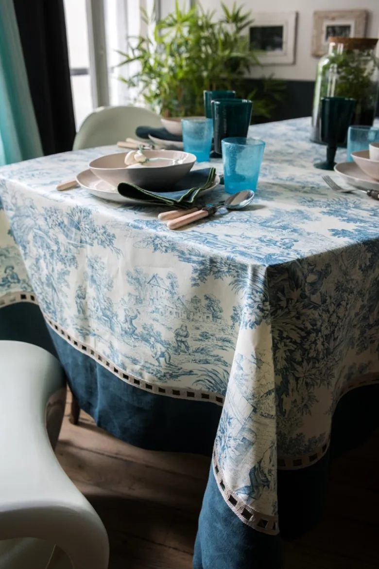 Tovaglia Riviera in Cotone Antimacchia +