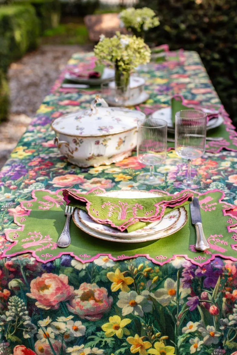 Tovaglietta Eden in Lino Antimacchia