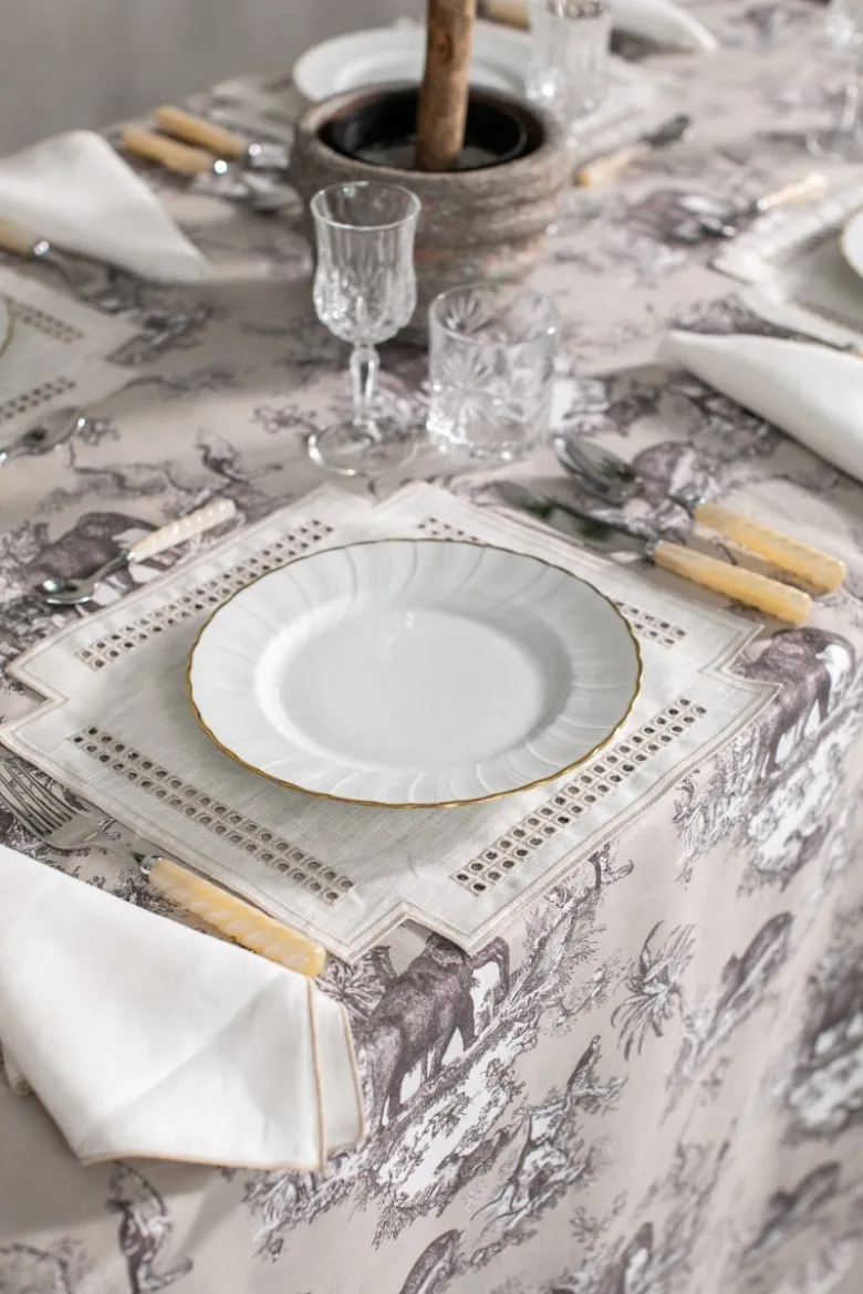 Tovaglietta Erica in Lino Antimacchia