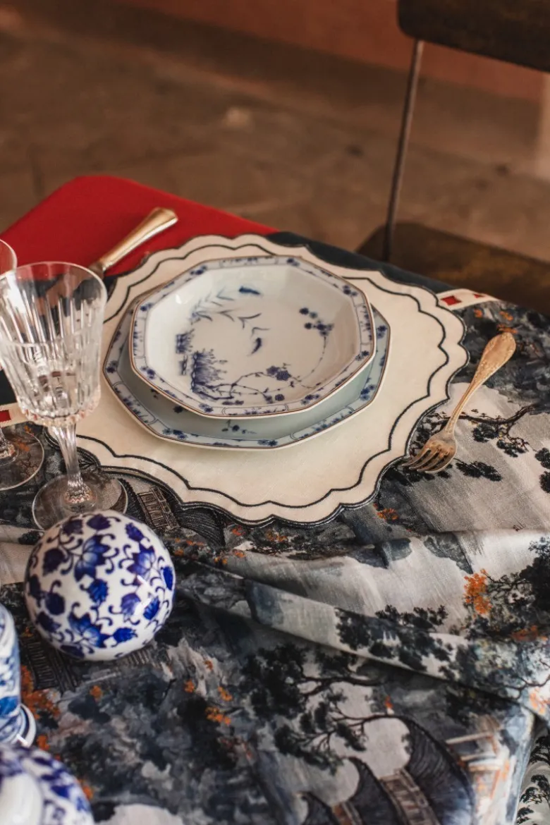 Tovaglietta Firenze in Lino Antimacchia