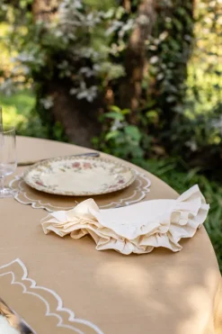 Tovaglietta Letizia in Lino Antimacchia