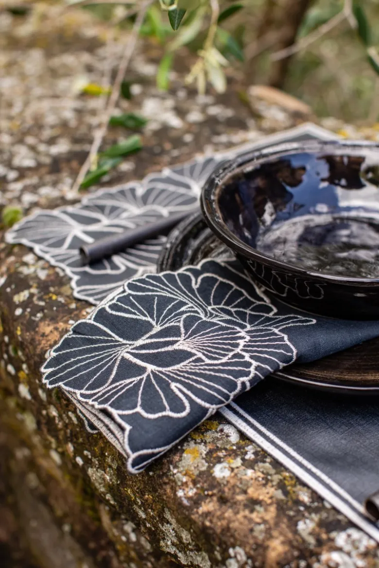 Tovagliolo Ginkgo in Lino